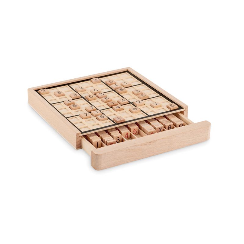 Jeu de société sudoku en bois