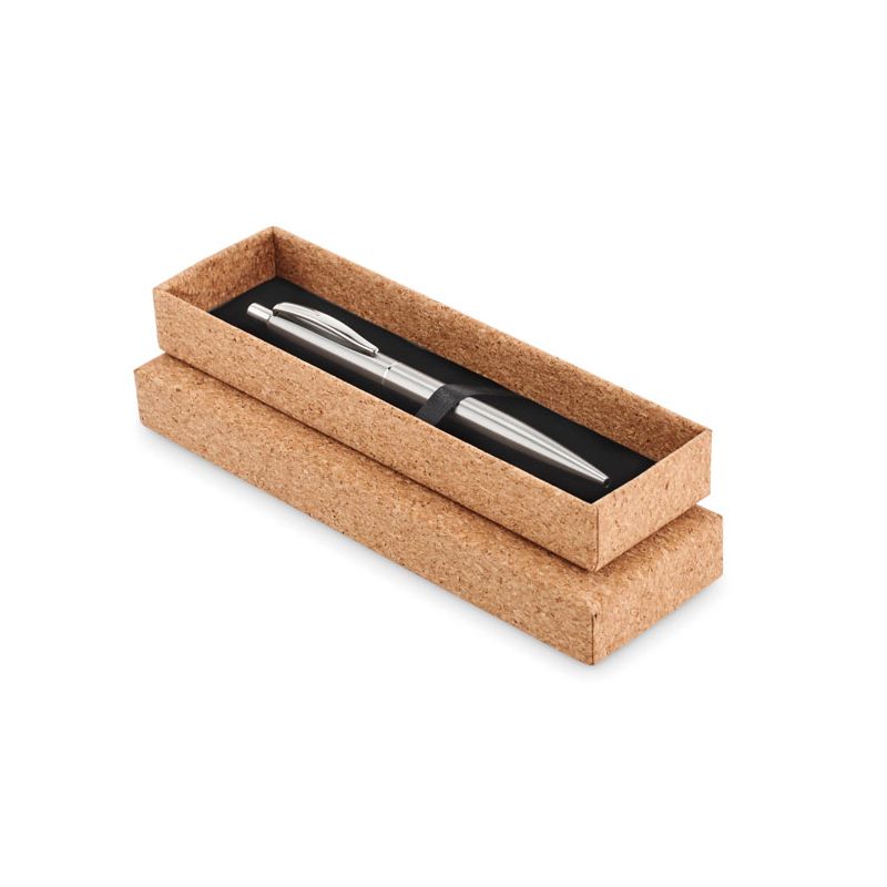 Stylo en acier inoxydable recyclé