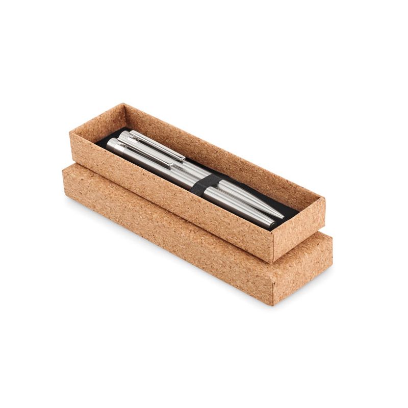 Stylos en acier inoxydable recyclé