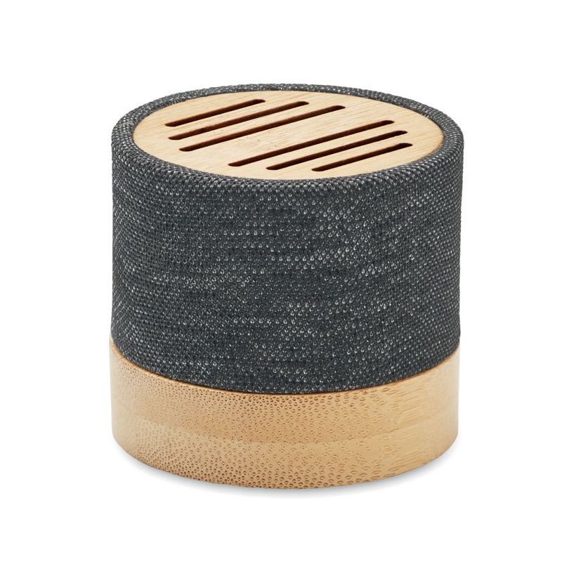 Haut-parleur sans fil en bambou RPET