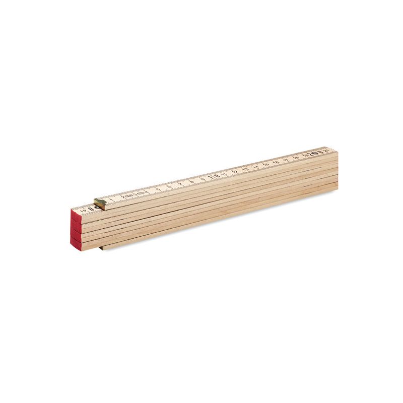 Règle de menuisier en bois 2 m