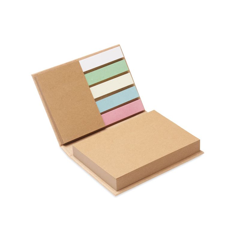 Ensemble de notes adhésives recyclées