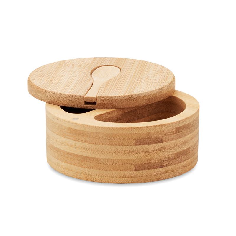 Boîte à sel et poivre en bambou