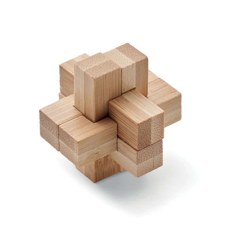 Puzzle en bambou