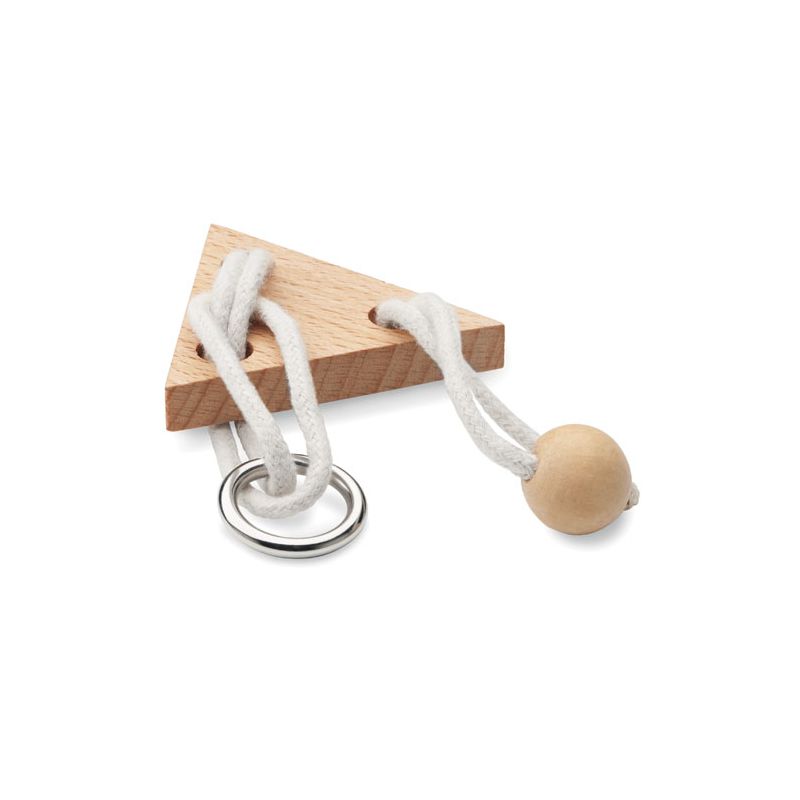 Jeu de triangle en bois