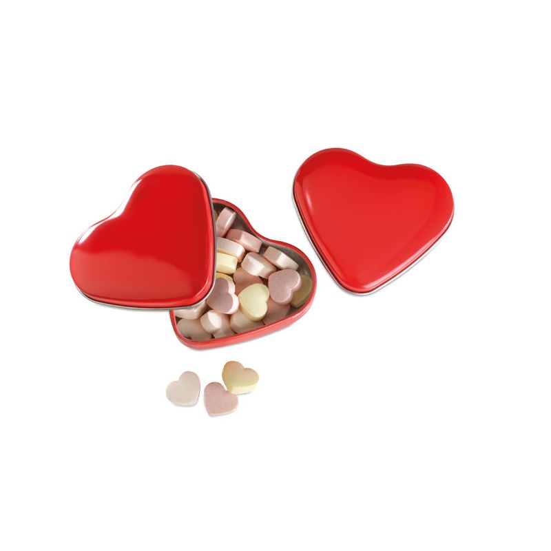 Boîte cœur bonbons