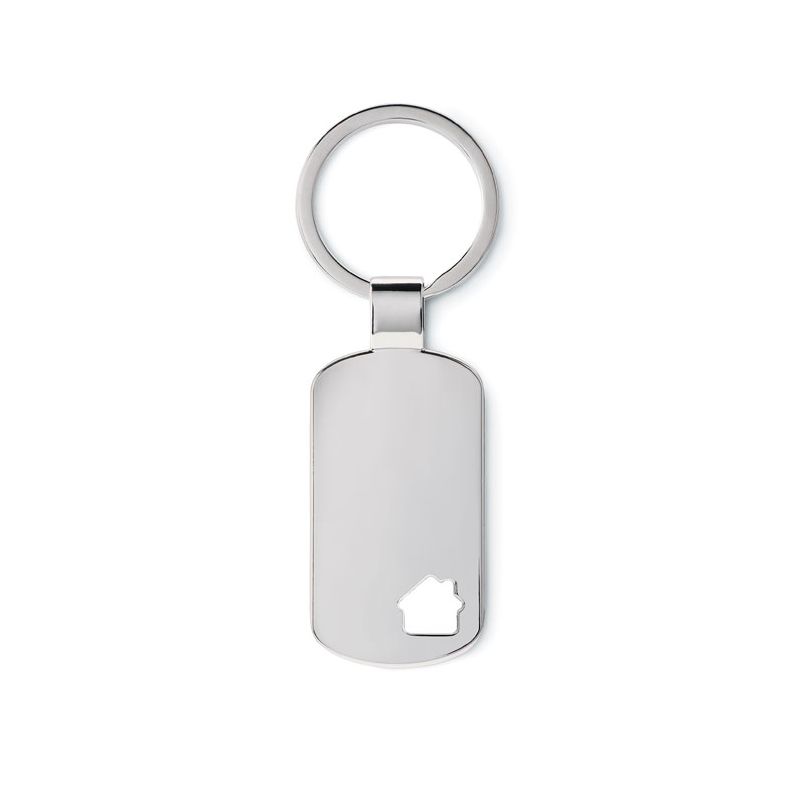 Porte-clés avec détail de maison