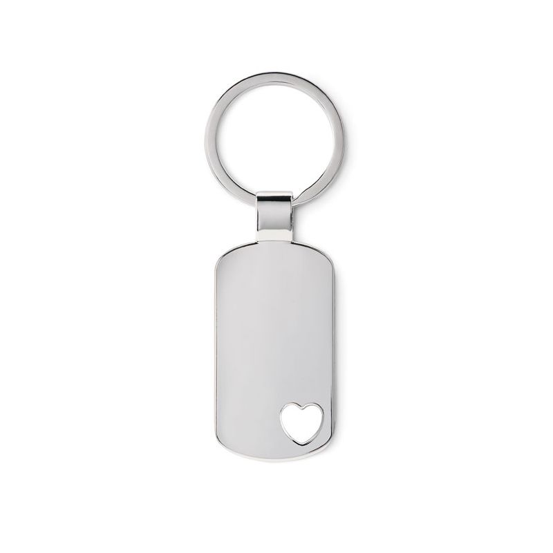 Porte-clés avec détail de cœur