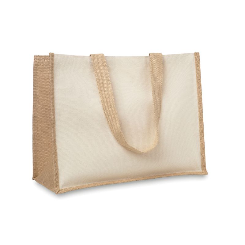 Sacs de courses en tissu et en jute