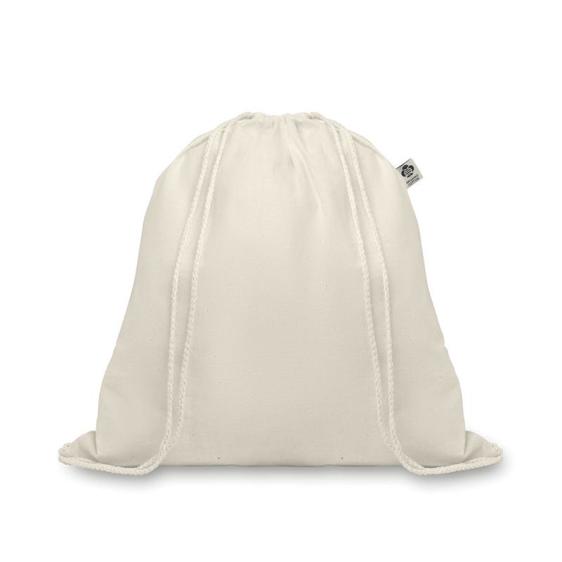Sac à cordon en coton biologique