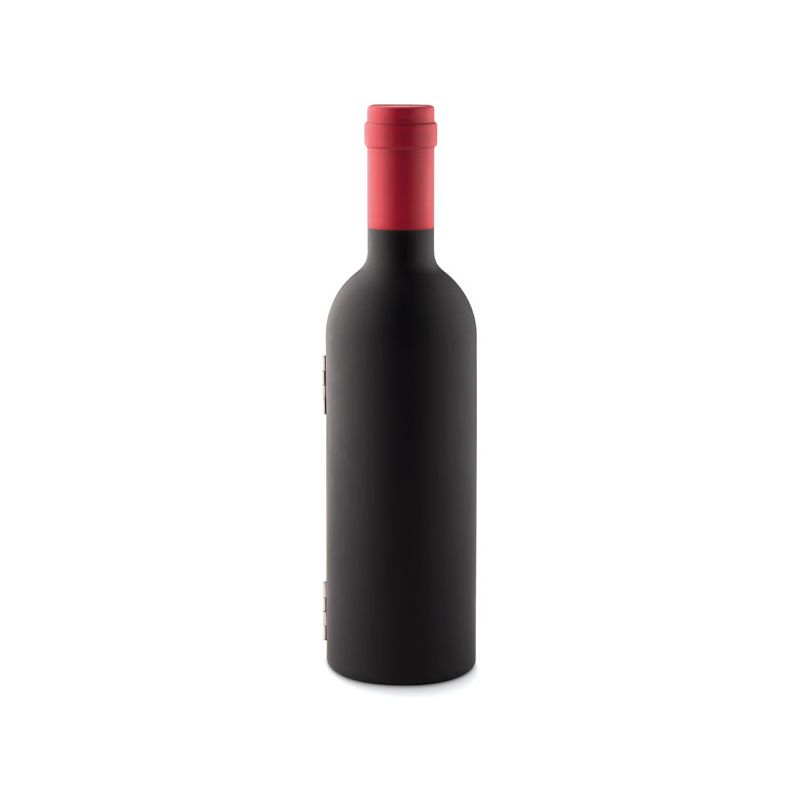 Coffret à vin avec bouteille