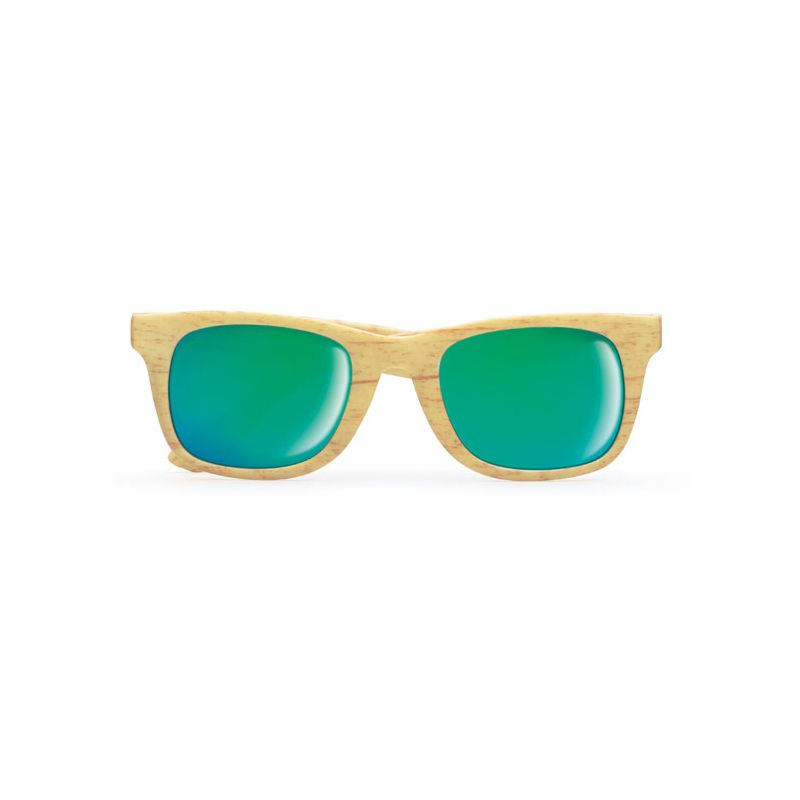 Lunettes de soleil en bois