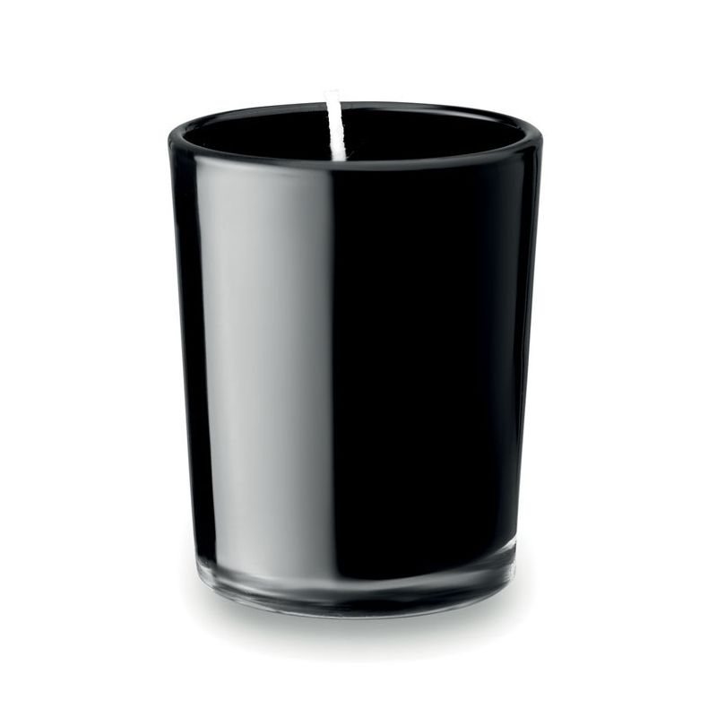 Petite bougie en verre