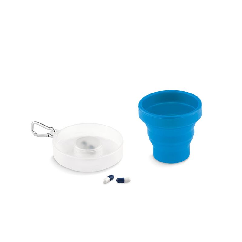 Gobelet en silicone pliable