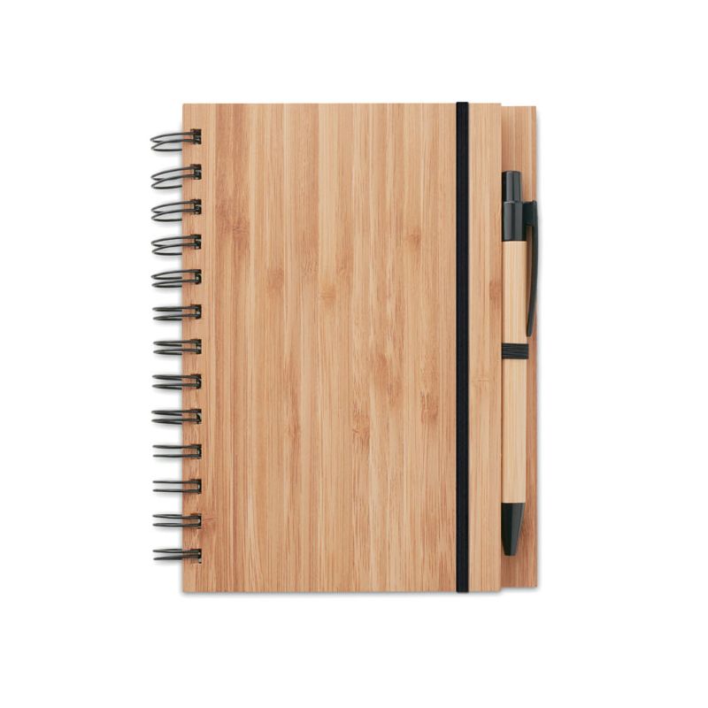 Bloc-notes en bambou
