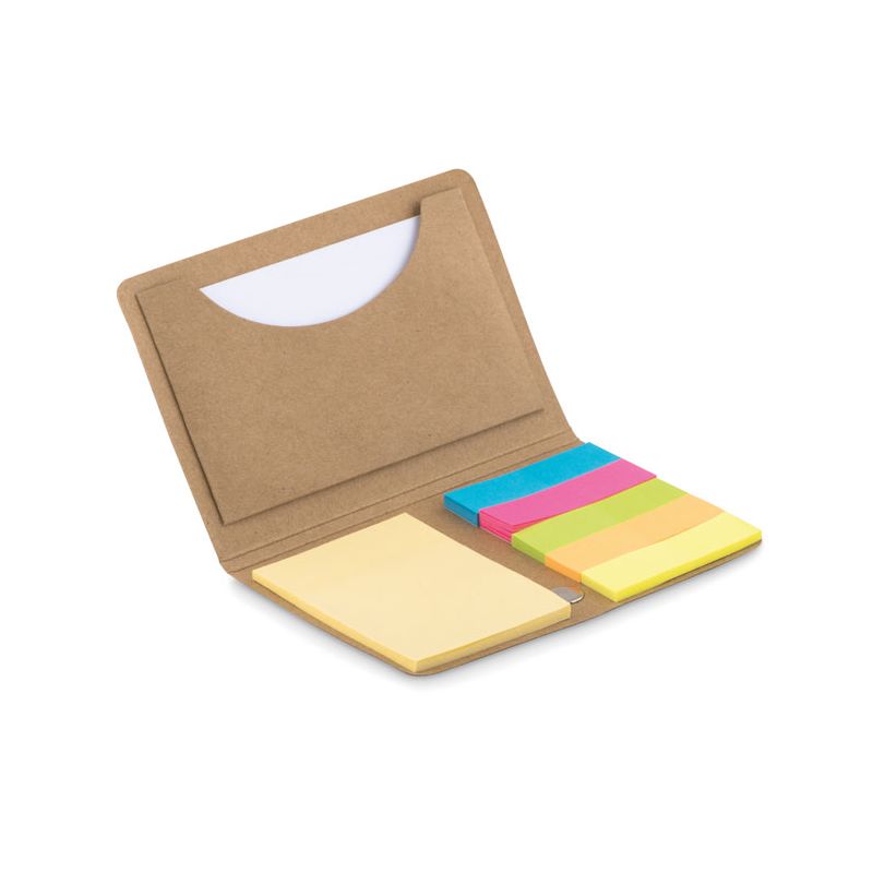 Porte-cartes notes adhésives