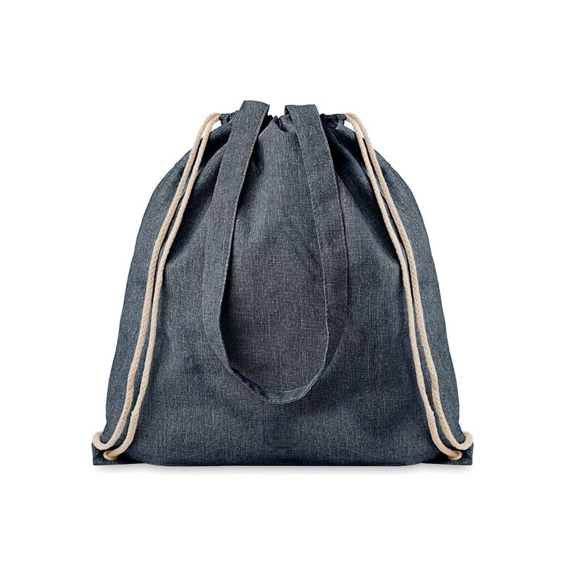 Sac à cordon en coton recyclé