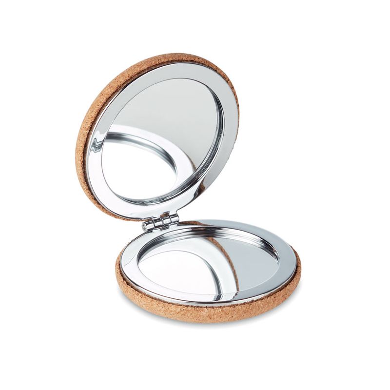 Miroir avec couvercle en liège