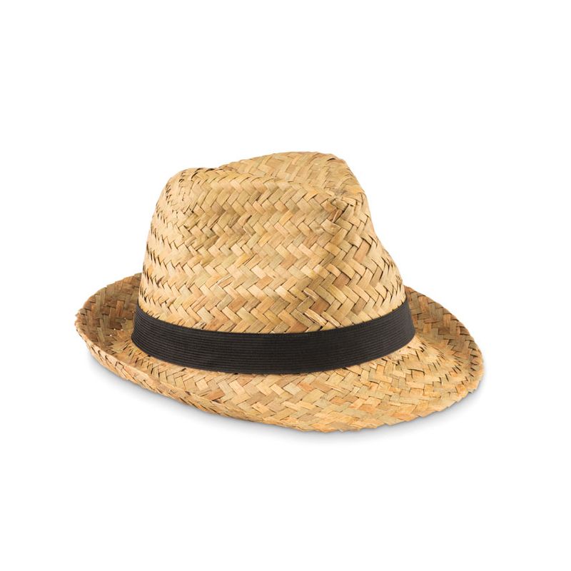 Chapeau de paille naturel