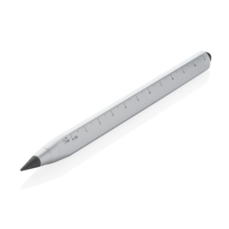 Stylo multitâche infinity en aluminium recyclé Eon RCS