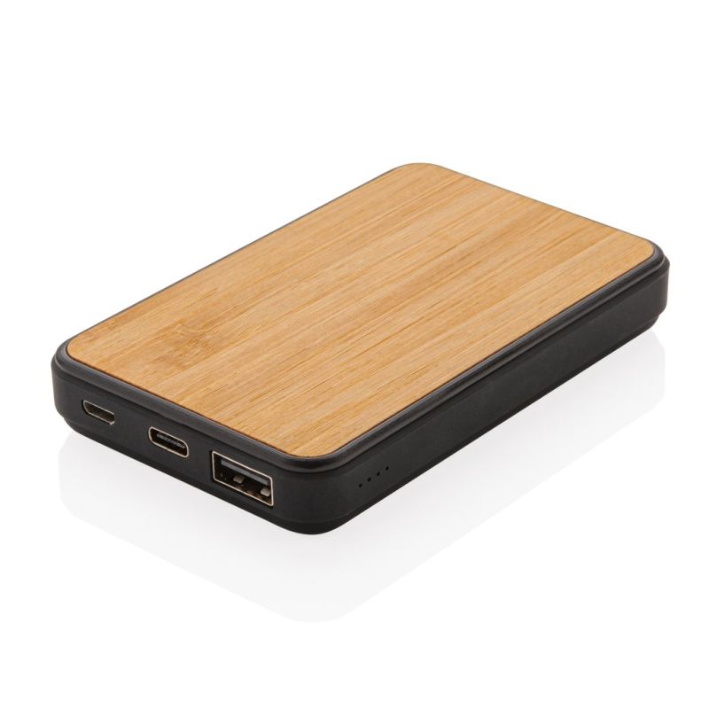 Powerbank de 5 000 mAh en plastique recyclé RCS