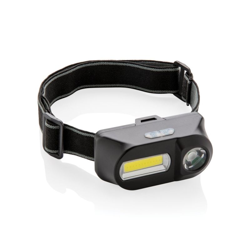 Lampe frontale COB et LED