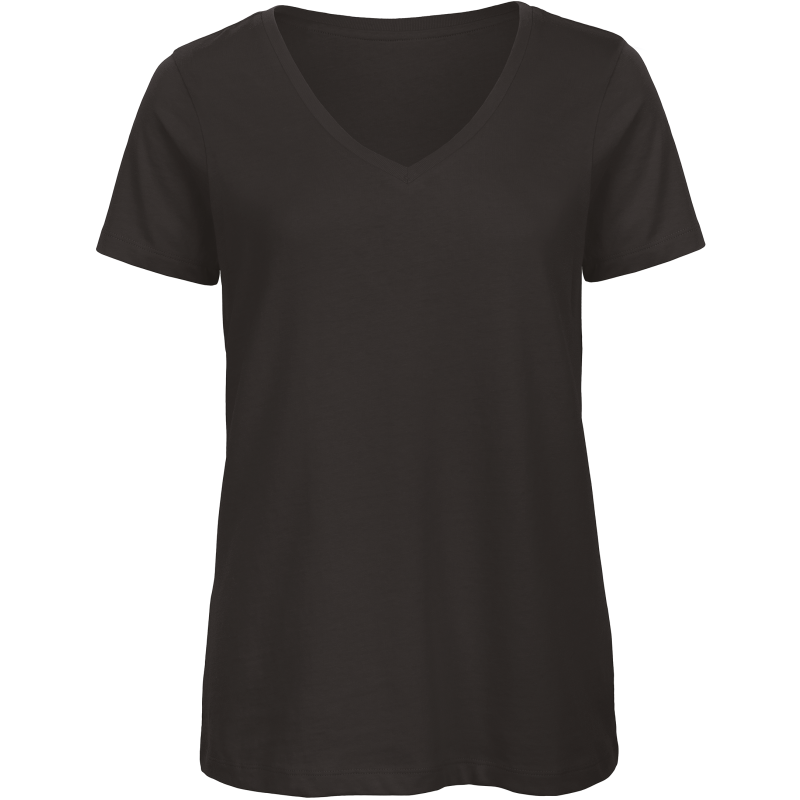 T-shirt femme en coton biologique Inspire à col en V