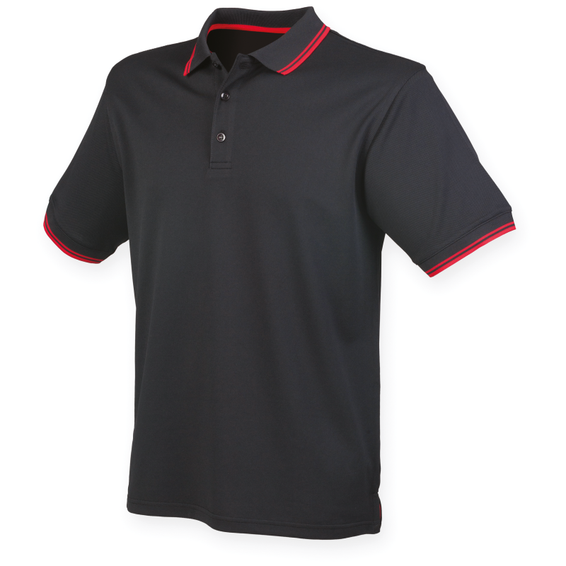 Polo homme Cool Plus avec contraste
