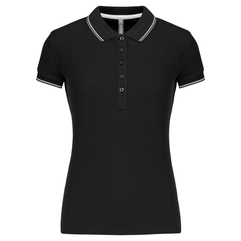 Polo femme manches courtes