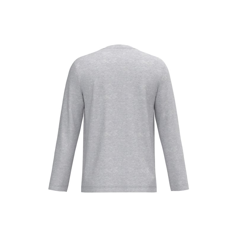 T-shirt à manches longues et col en V
