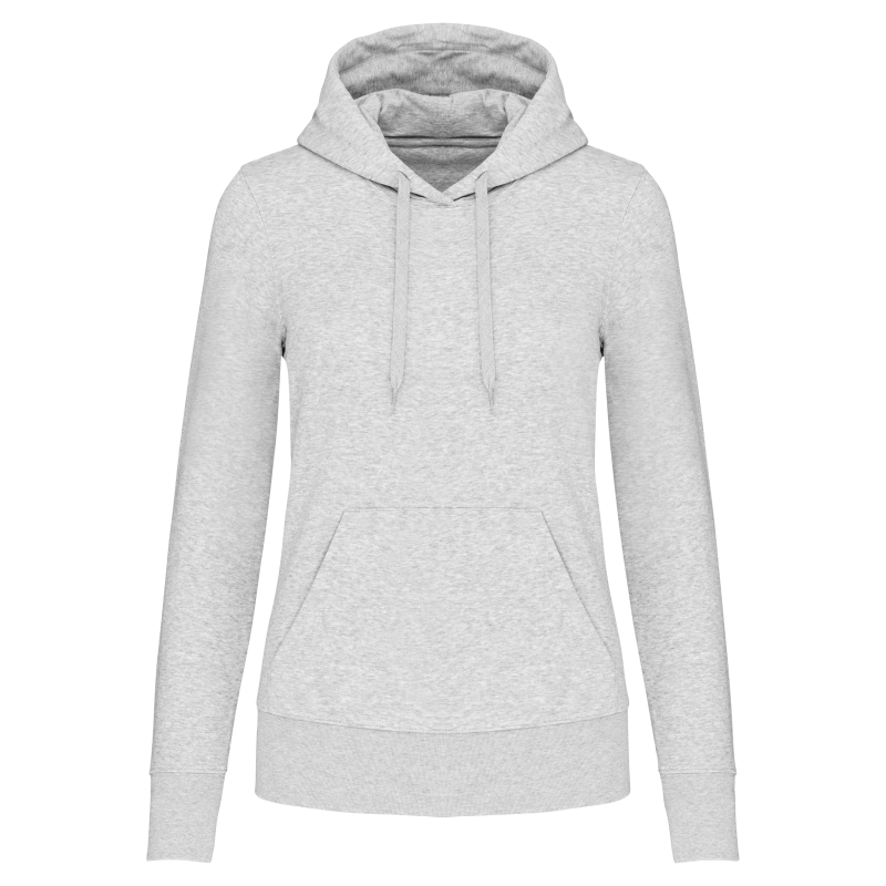 Sweat à capuche éco-responsable pour femme