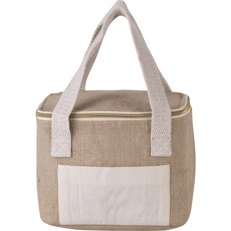Sac isotherme en jute - petit modèle