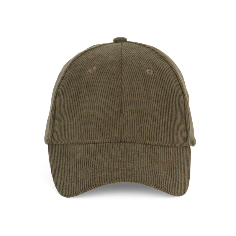 Casquette en velours - 6 panneaux