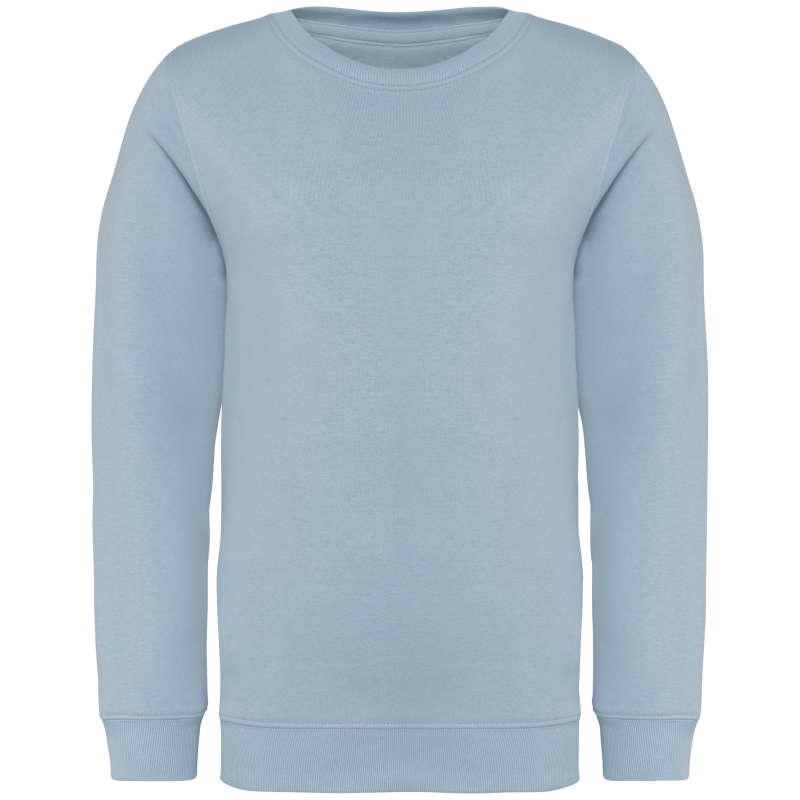 Sweat-shirt éco-responsable à col rond pour enfant