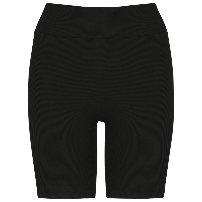Short écoresponsable côtelé pour femme