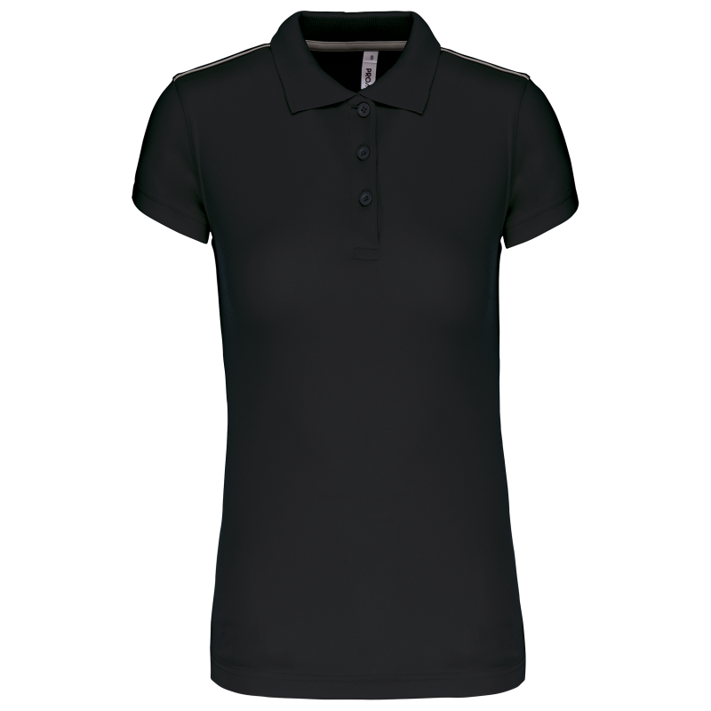 Polo femme à manches courtes