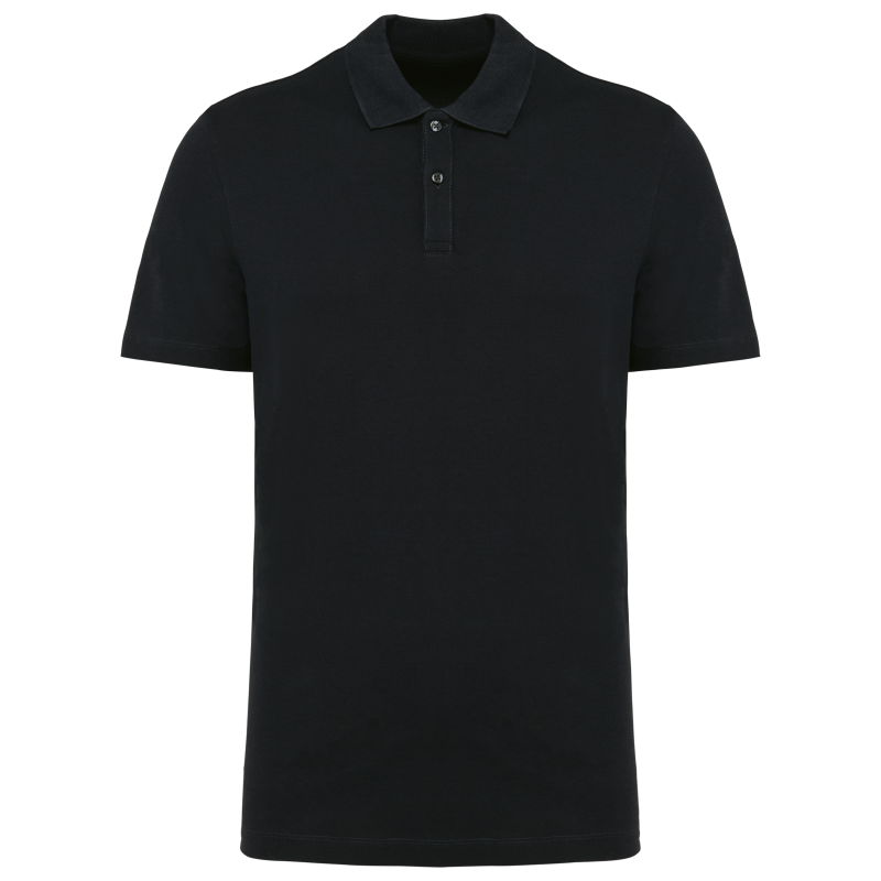 Polo en Supima® à manches courtes pour homme