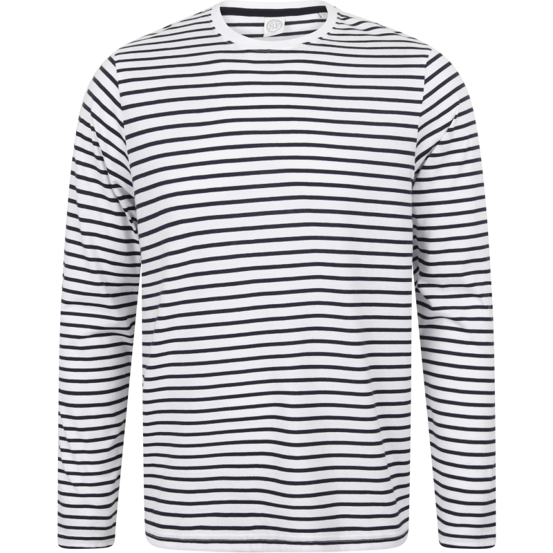T-shirt à rayures à manches longues