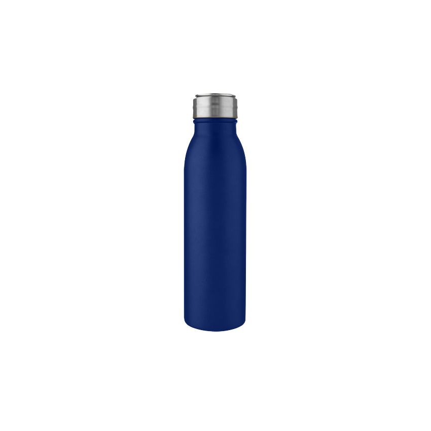 Garrafa desportiva de 700 ml de aço inoxidável com alça de metal 