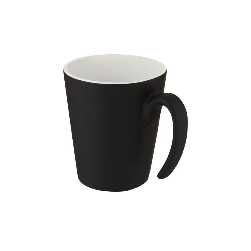 Tasse en céramique de 360 ml avec anse 