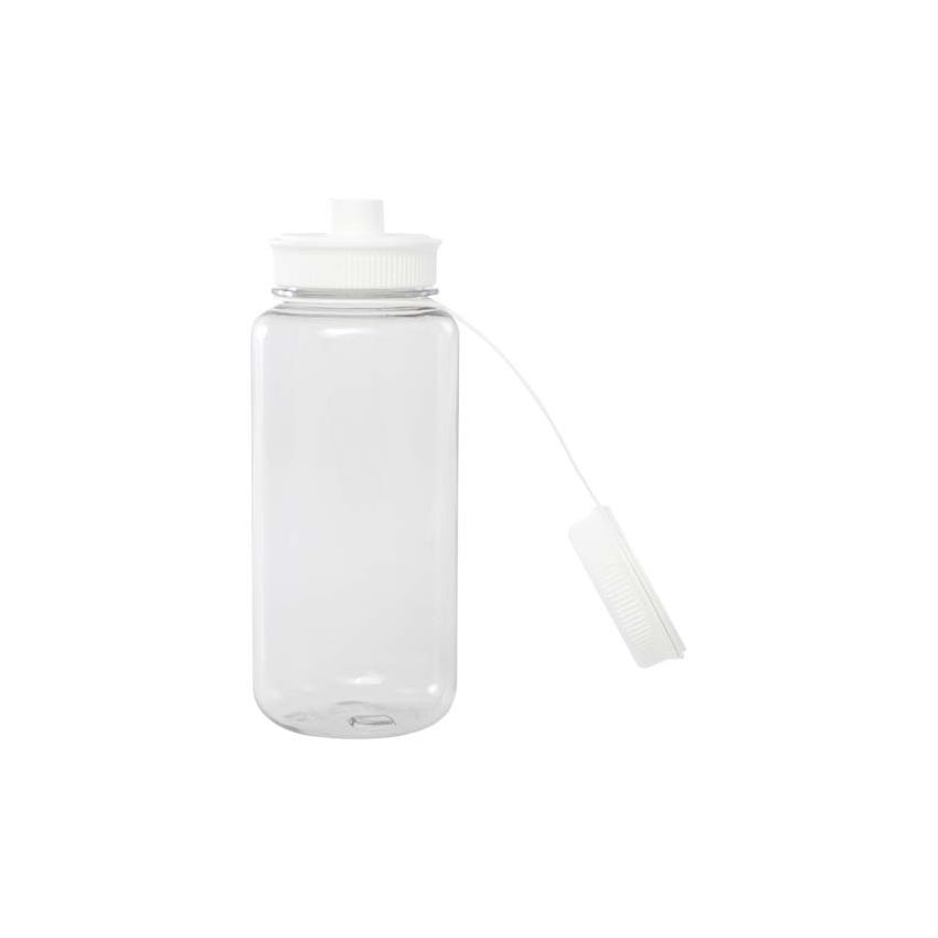 Gourde de sport en RPET avec bouchon multifonction et certification RCS 900 ml 