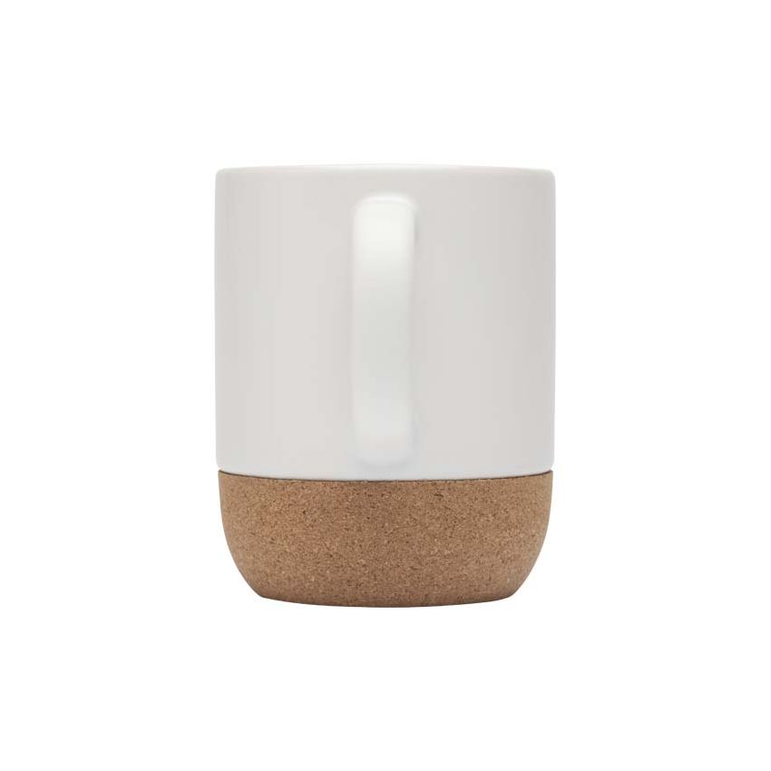 Mug en céramique de sublimation de 300 ml avec détails en liège