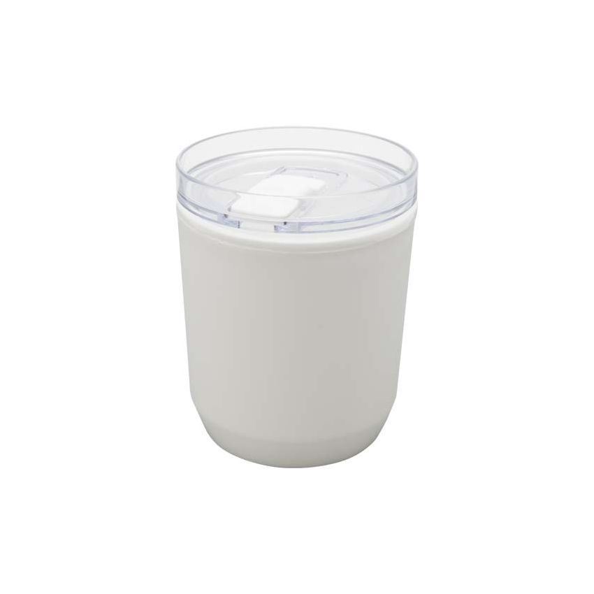 Gobelet isotherme à double paroi en plastique recyclé 180 ml « Hudson »