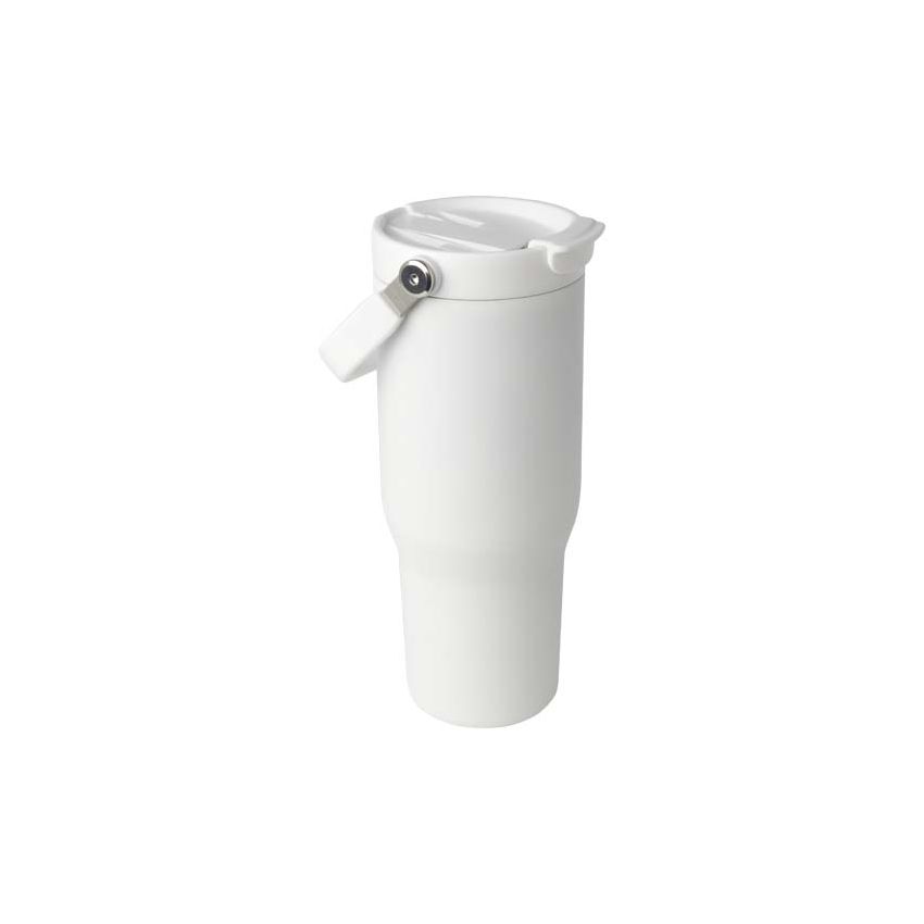 Gobelet isotherme en cuivre sous vide en acier inoxydable recyclé avec couvercle à double fonction certifié RCS 900 ml 