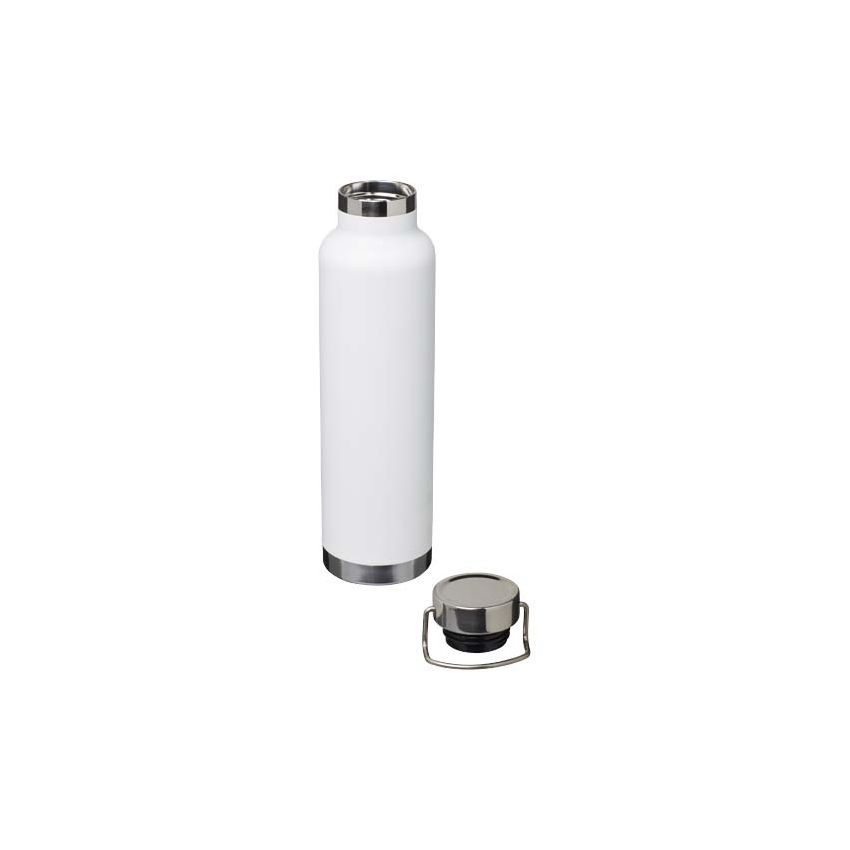 Gourde en acier inoxydable recyclé avec isolation sous vide en cuivre certifiée RCS de 650 ml 