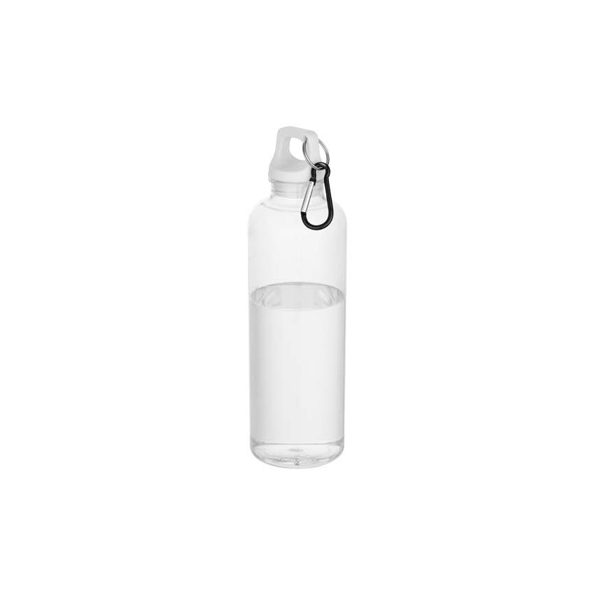 Gourde en plastique recyclé RCS de 750 ml avec mousqueton 