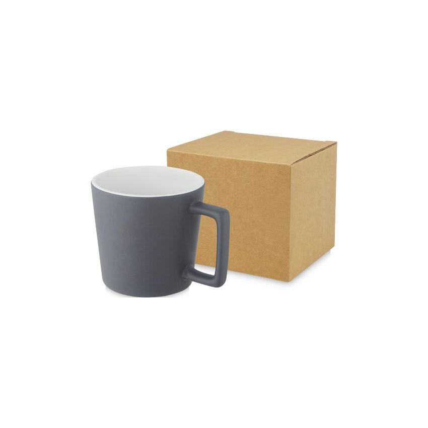 Mug en céramique de 370 ml avec finition mate 