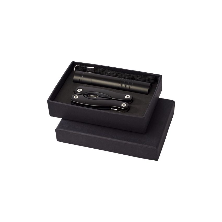 Ensemble de couteau multifonction et lampe torche LED 