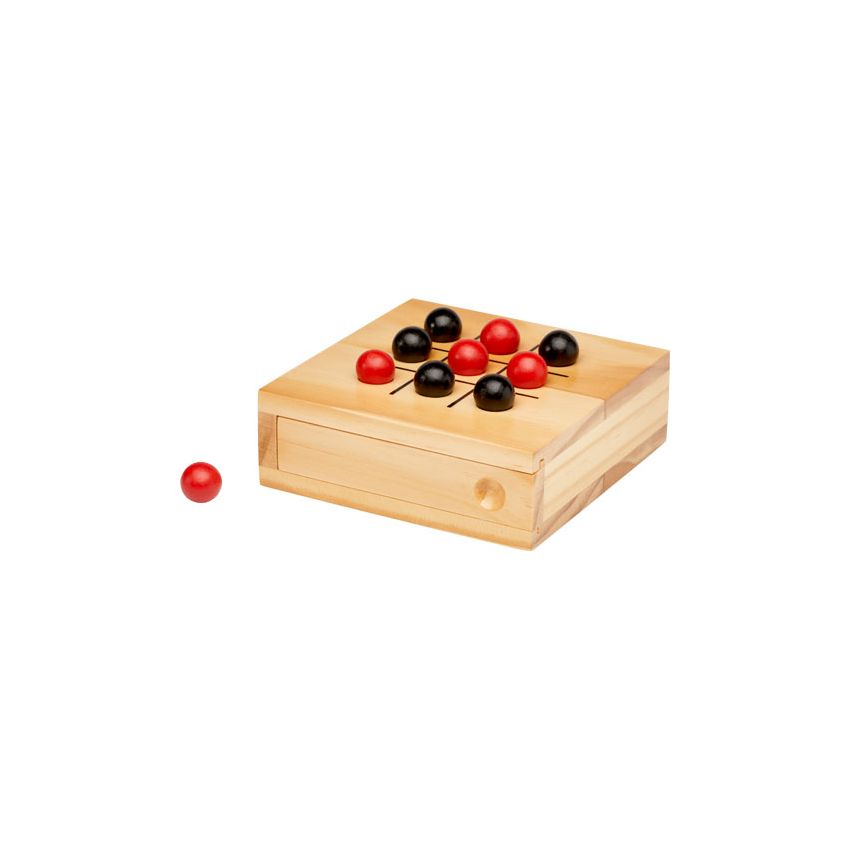Jeu du morpion en bois 