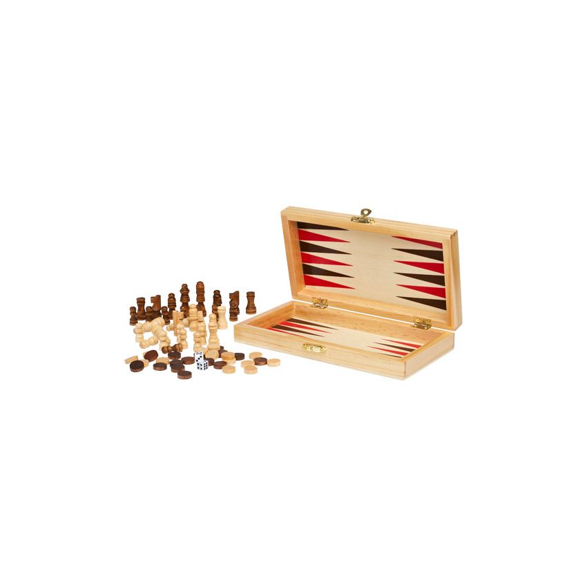 Jeu en bois 3-en-1 
